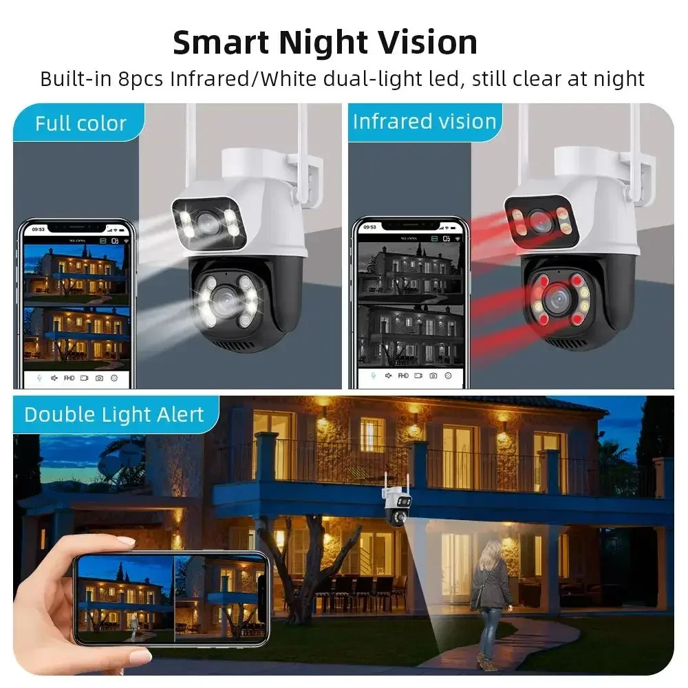 Home Security Wireless Cameras - Sistem Kamera Keamanan Rumah Nirkabel Icsee