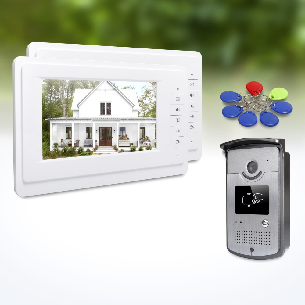 Home Security Video - 1 Kamera Luar Ruangan 2 Monitor