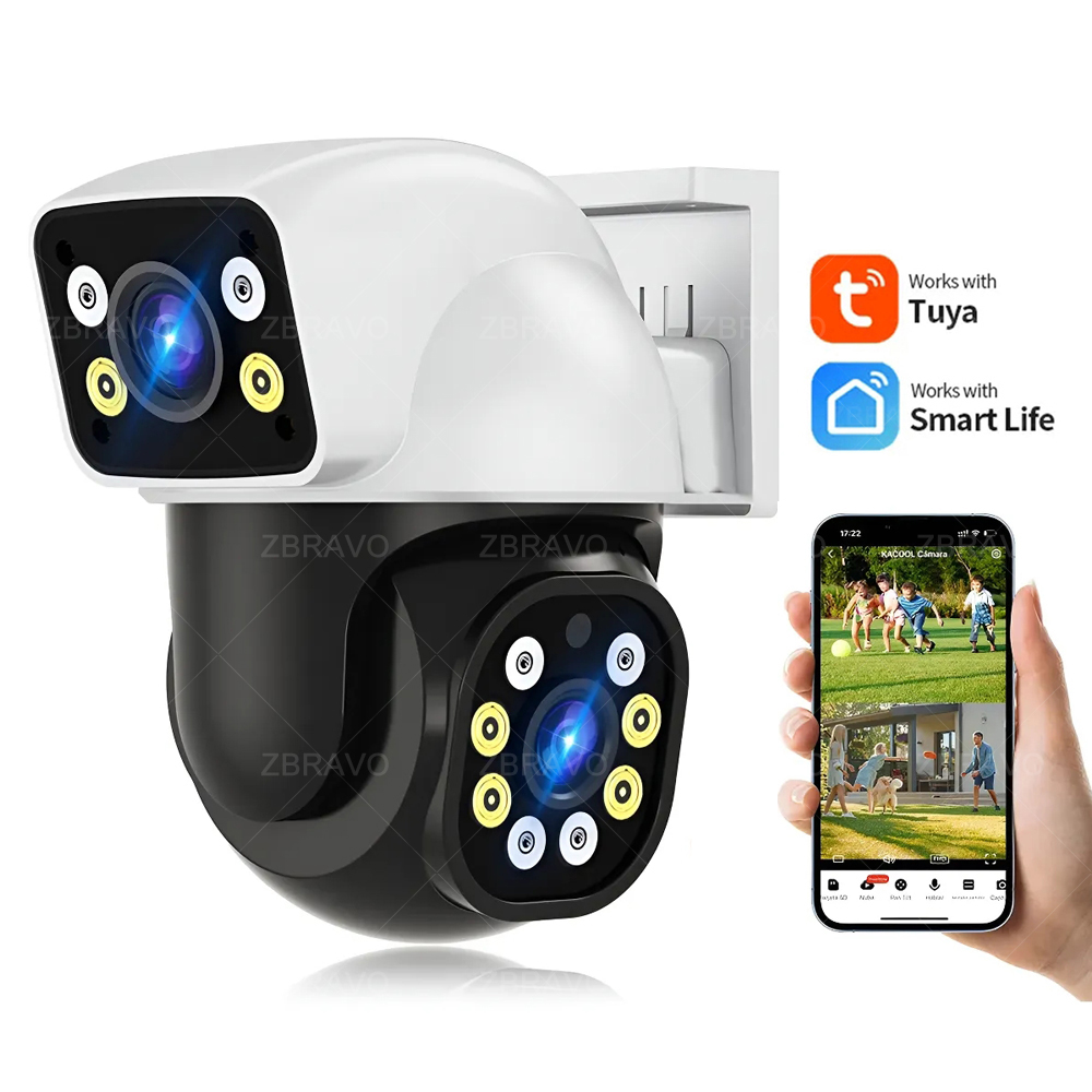 Home Security Recorder - Smartlife 8MP WiFi Tuya Kamera Luar