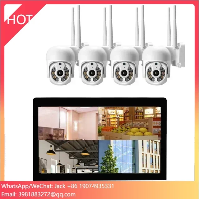Home Security Wireless Cameras - Semua dalam satu paket dengan 12