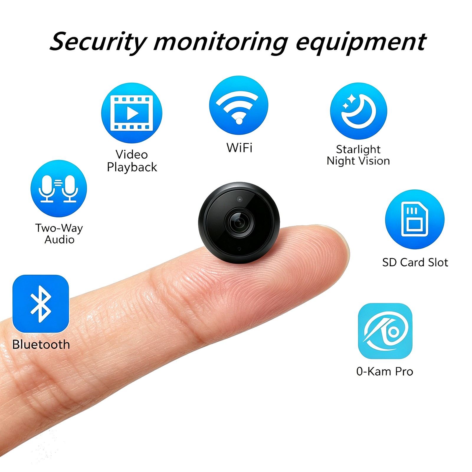Home Security Video - Kit Keamanan Rumah Lengkap BU4: Kamera
