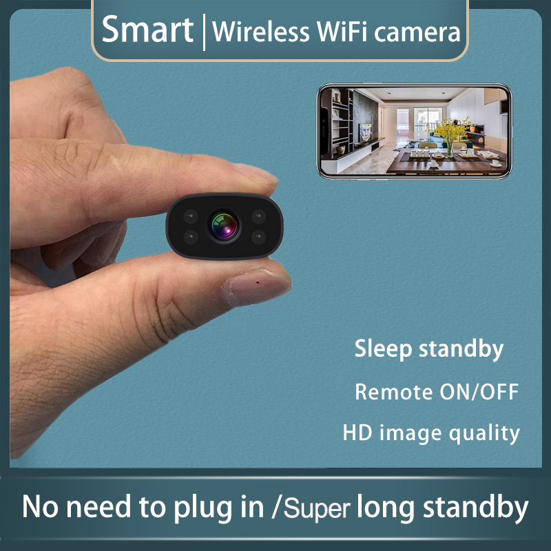Home Security Recorder - Kamera Keamanan Rumah WiFi Nirkabel Mini,