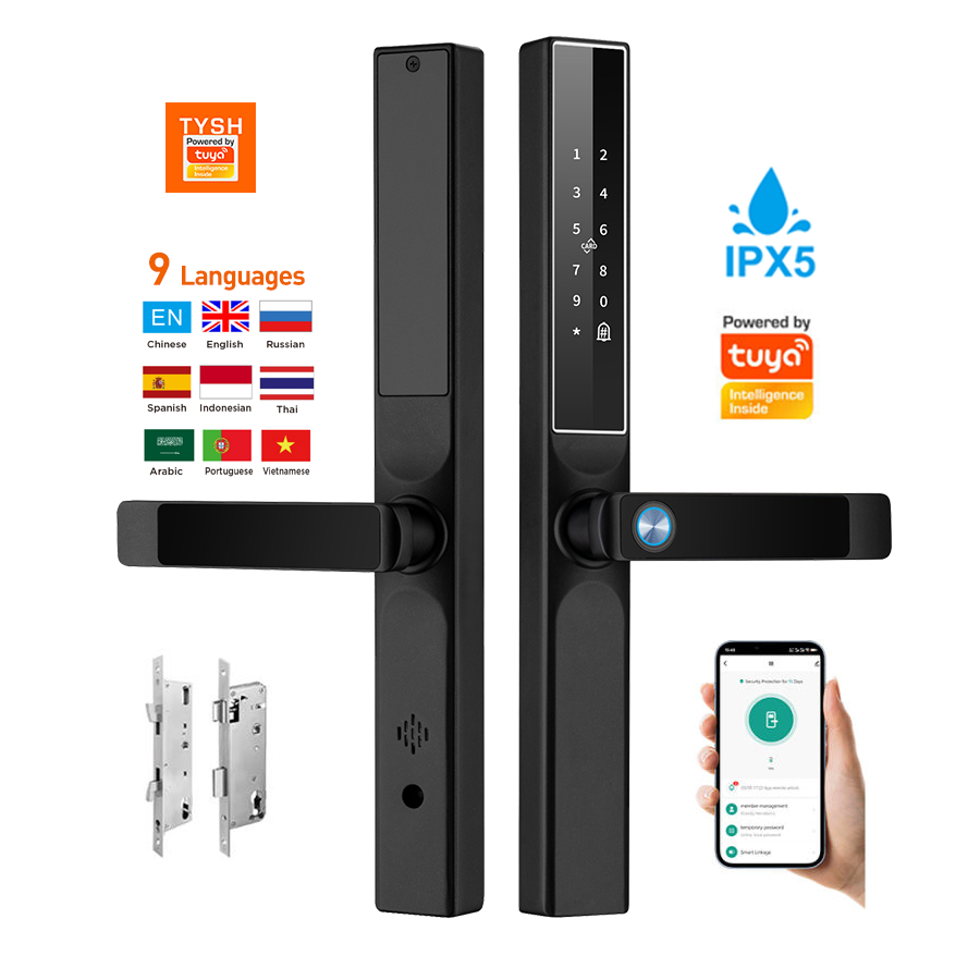Home Security Essential - Kunci Pintu Sidik Jari Aplikasi Tuya,