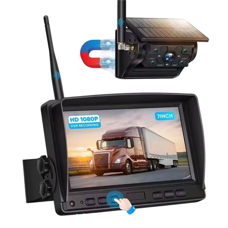 Camera Solar Wireless - Monitor Mobil Tenaga Surya ABSY Solar