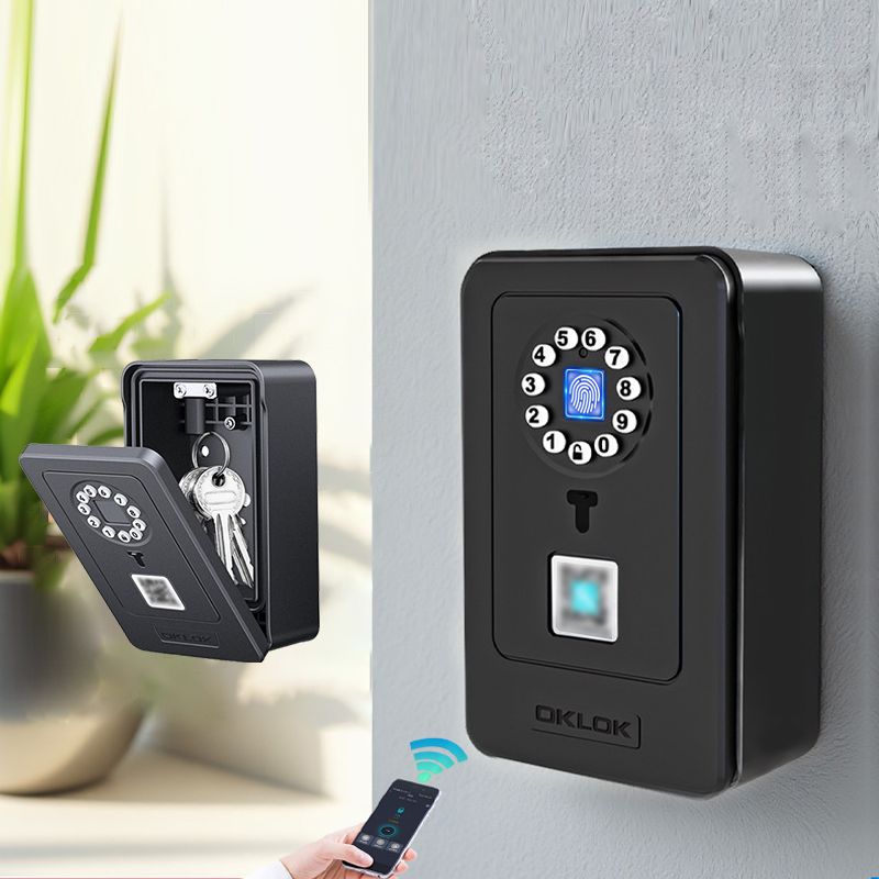 Home Security Key Box - Kotak Penyimpanan Kata Sandi Desain Gembok
