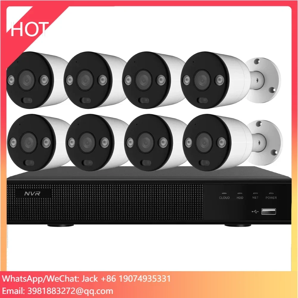 Home Security And Camera System - Sistem Kamera Keamanan PoE 8CH 4K