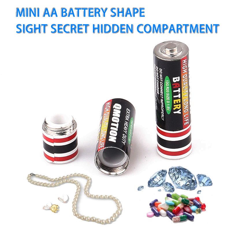 Home Security Battery - Mini Sight Secret kompartemen tersembunyi 48mm