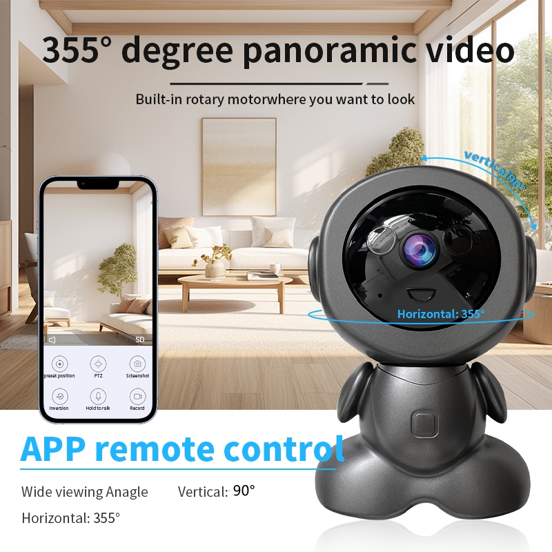 Kamera Robot Pengawas Wifi 8MP - Home Security Recorder ulasan dan harga