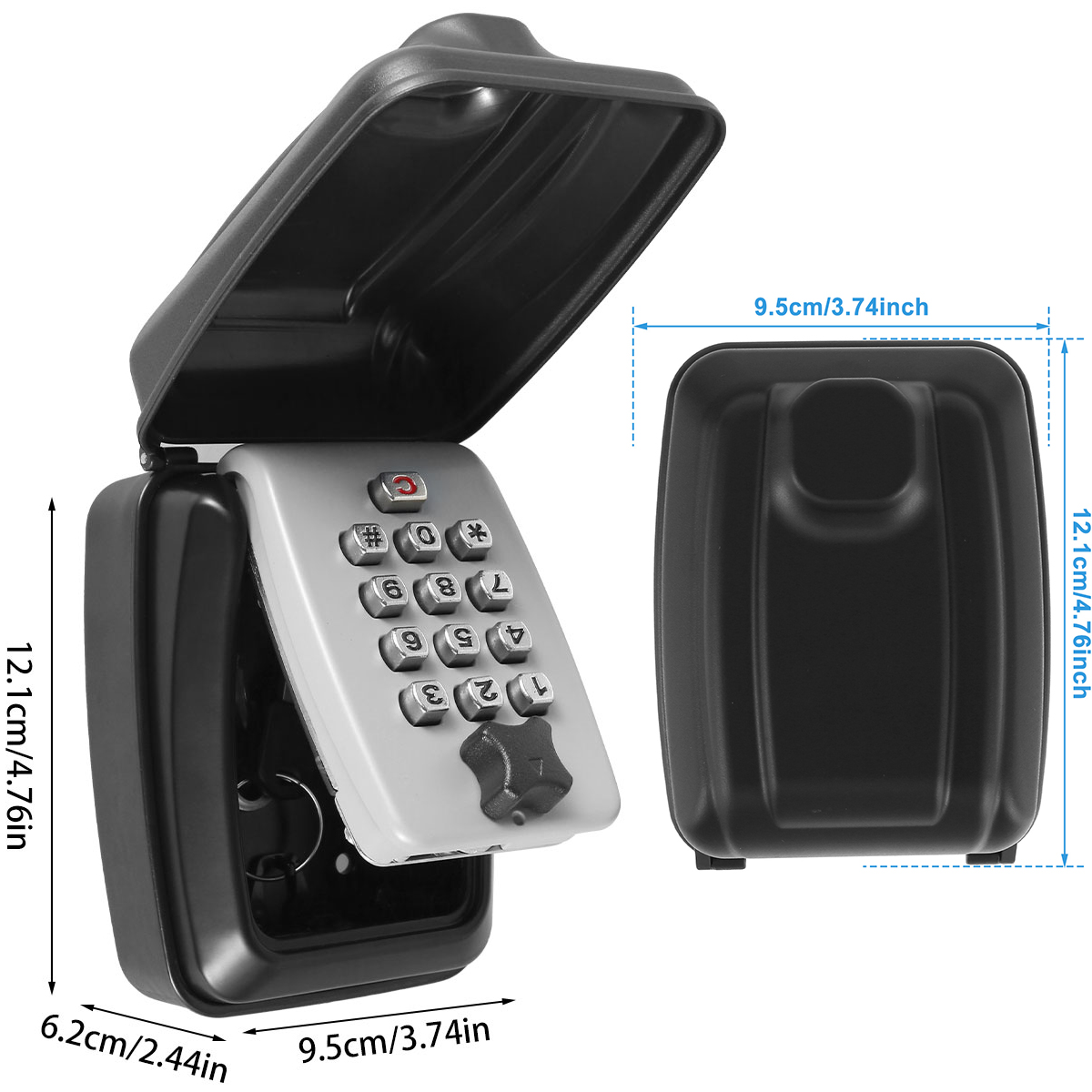 Kotak kunci rahasia pemasangan - Home Security Essential ulasan dan harga