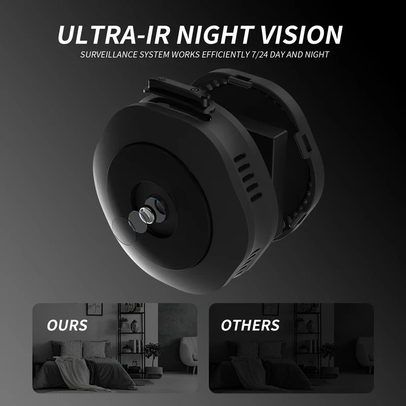 Kamera IP Mini 4K HD 1080P Ter - Home Security Recorder ulasan dan harga