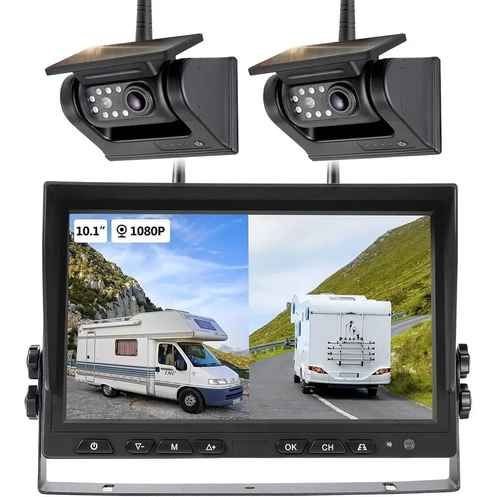 Kamera Cadangan Nirkabel Tenag - Camera Solar Wireless ulasan dan harga