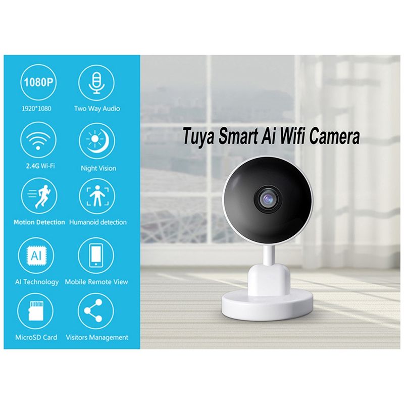 Kamera Wifi Tuya Esensial untu - Home Security Essential ulasan dan harga
