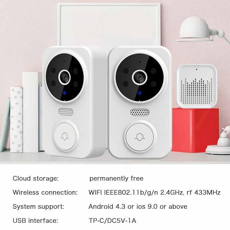 Bel Pintu WIFI Tuya Smart Home - Home Security Video ulasan dan harga