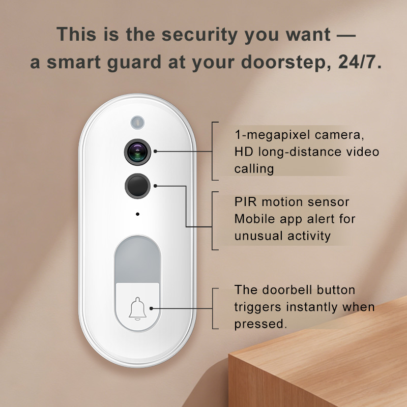 Tuya Bel Pintu Video Pintar Ni - Home Security Recorder ulasan dan harga