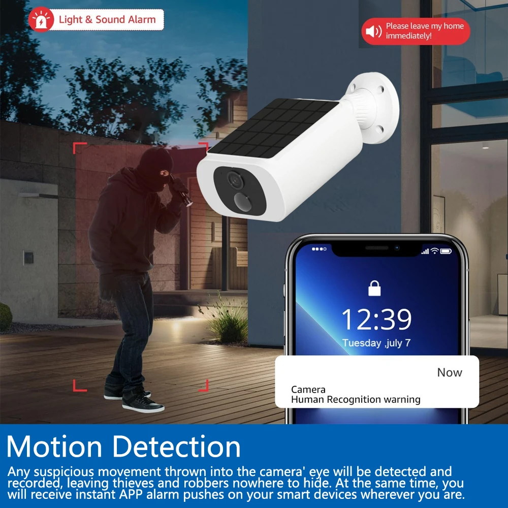 Kamera Baterai Surya Luar Ruan - Camera Solar Wireless ulasan dan harga