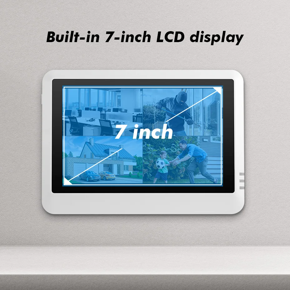 Sistem Keamanan NVR Nirkabel F - Home Security Video ulasan dan harga