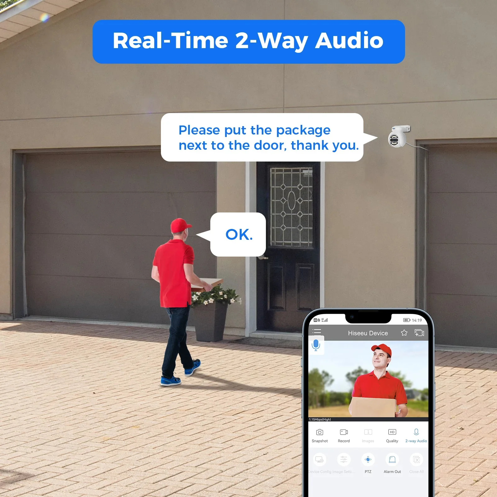 Sistem Kamera CCTV Keamanan Ru - Home Security And Camera System ulasan dan harga