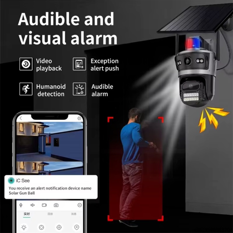 Kamera Keamanan CCTV IP Nirkab - Home Security Wireless Cameras ulasan dan harga