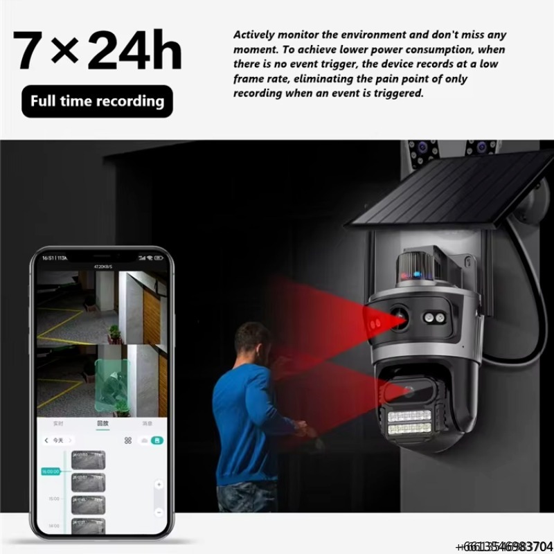 Kamera Keamanan CCTV IP Nirkab - Home Security Wireless Cameras ulasan dan harga