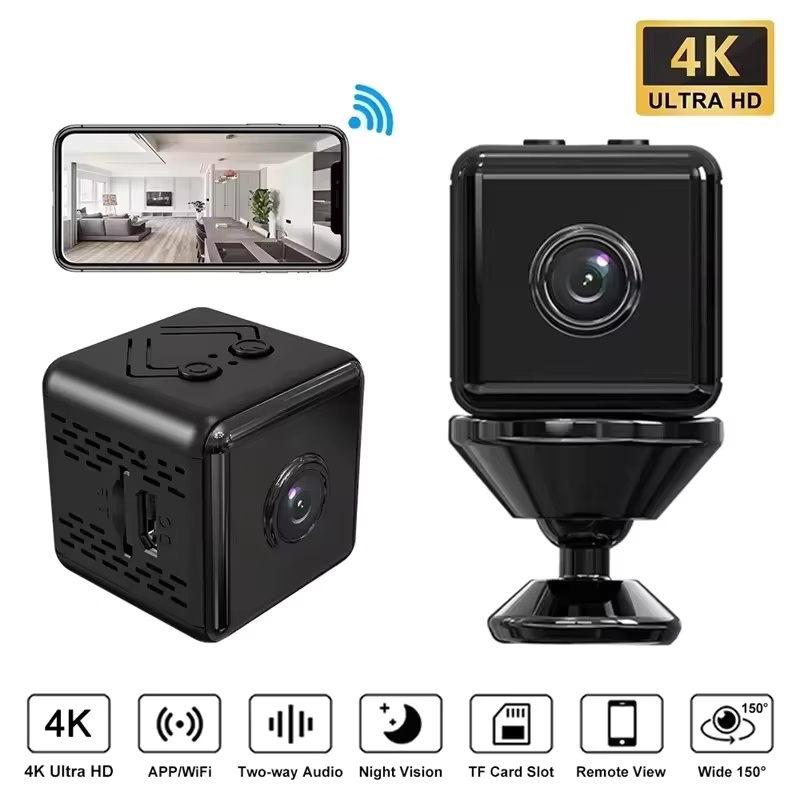 Kamera WIFI Mini 4K Full HD Ca - Home Security Recorder ulasan dan harga