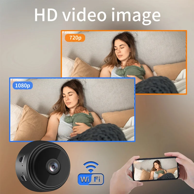 Kamera IP Mini 1080P HD Camcor - Home Security Wireless Cameras ulasan dan harga