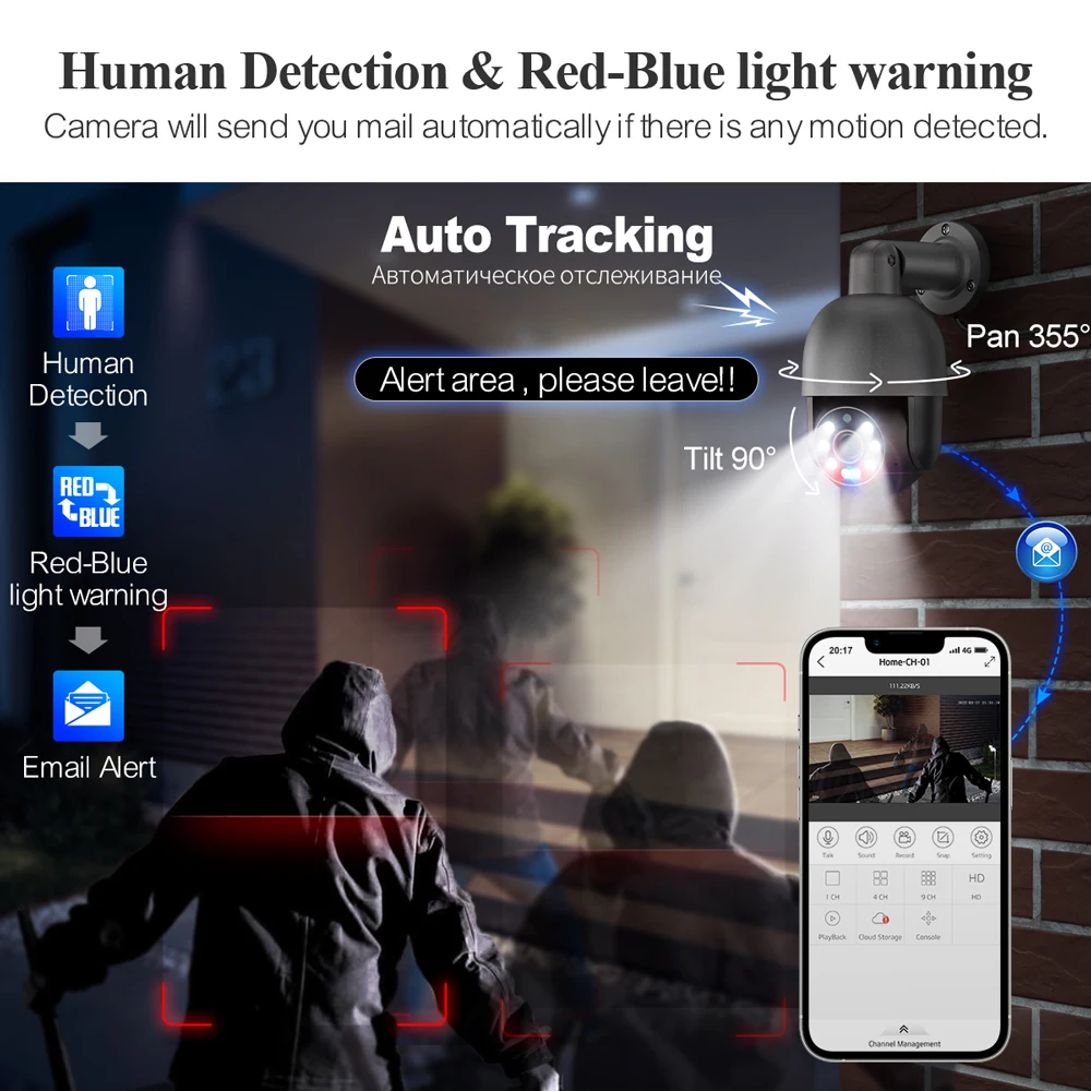 Sistem Kamera Keamanan Tinosec - Home Security And Camera System ulasan dan harga
