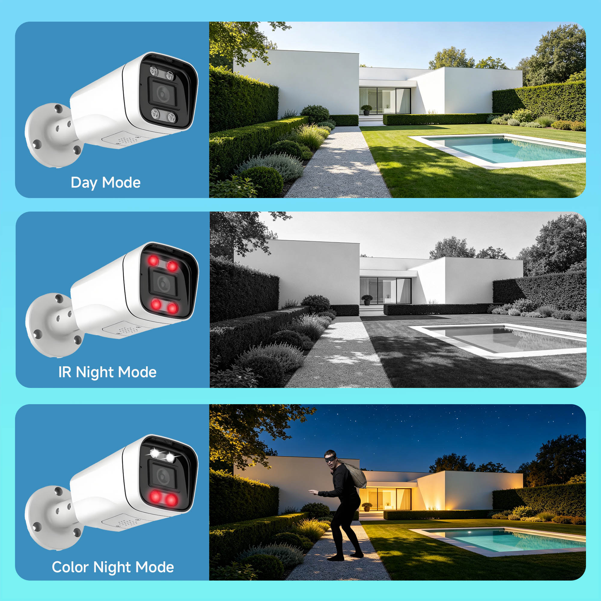 BFMore 8MP 4K Ai Sistem Keaman - Home Security Video ulasan dan harga