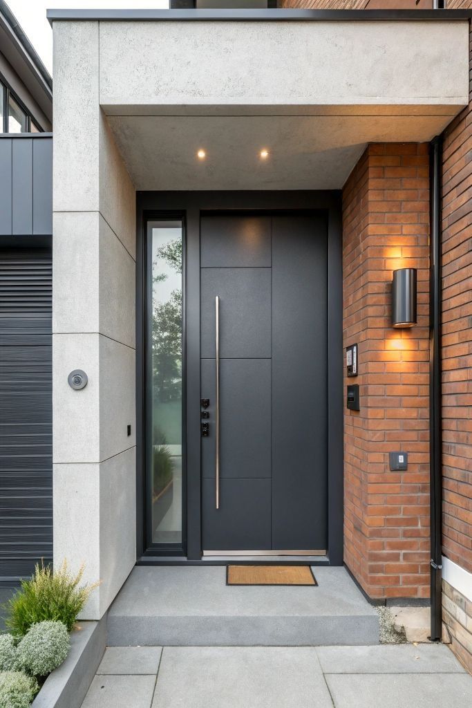 Pintu Eksterior Desain Modern  - Home Security Providers ulasan dan harga