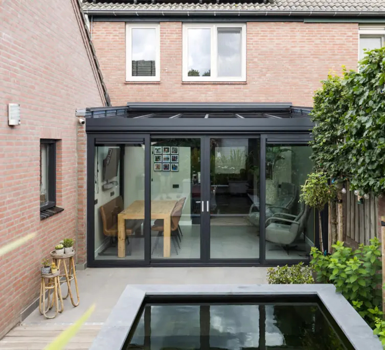 Pintu Geser Kaca dengan Desain - Home Security Providers ulasan dan harga