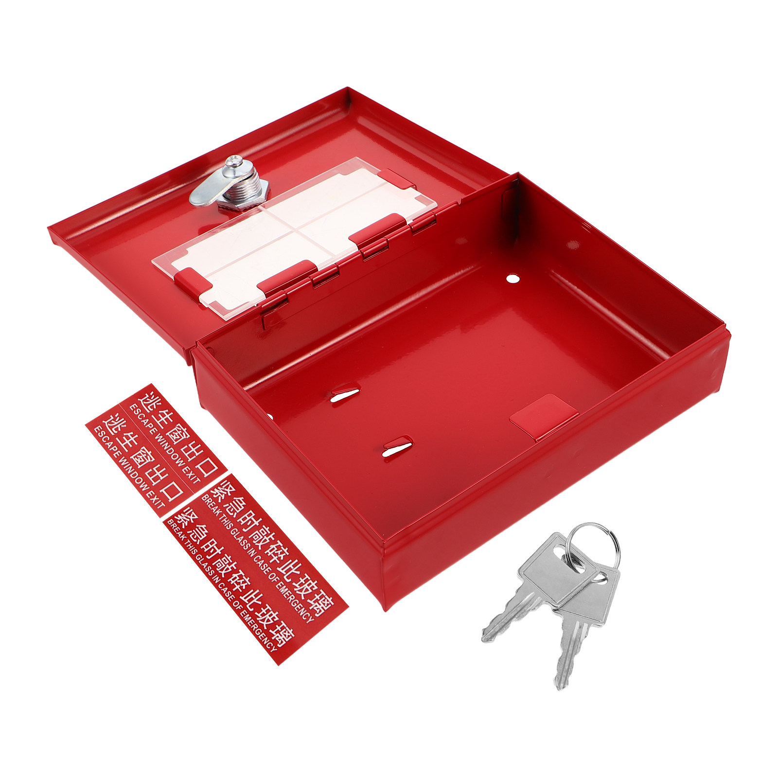 Kotak Kunci Darurat dari Kaca  - Home Security Key Box ulasan dan harga