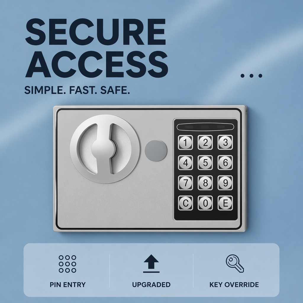 Kotak Brankas Digital Elektron - Home Security Essential ulasan dan harga