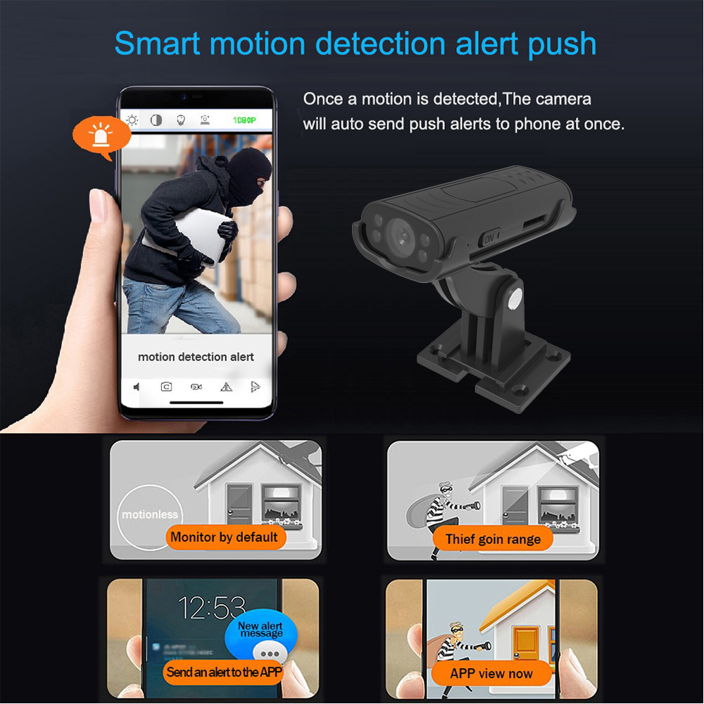 Kamera Keamanan Rumah WiFi Nir - Home Security Recorder ulasan dan harga