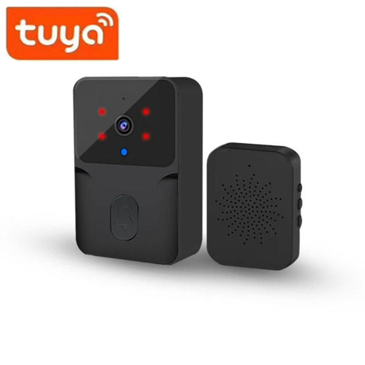 Bel Pintu Nirkabel WiFi Tuya K - Home Security Video ulasan dan harga