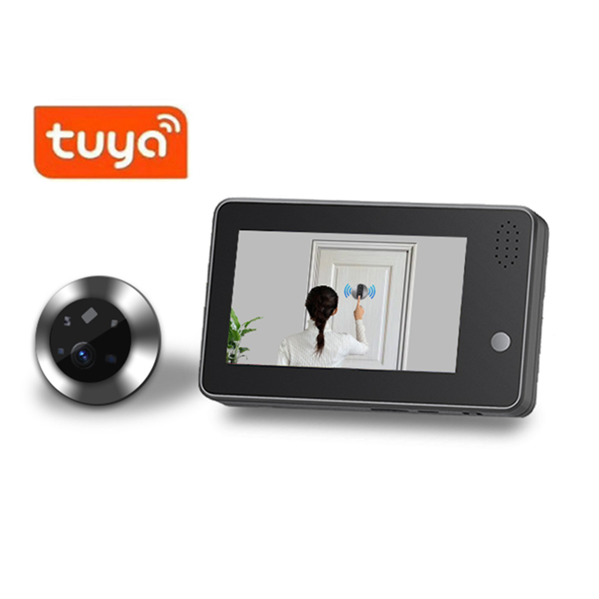 Bel Pintu WiFi Tuya Smartlife  - Home Security Video ulasan dan harga