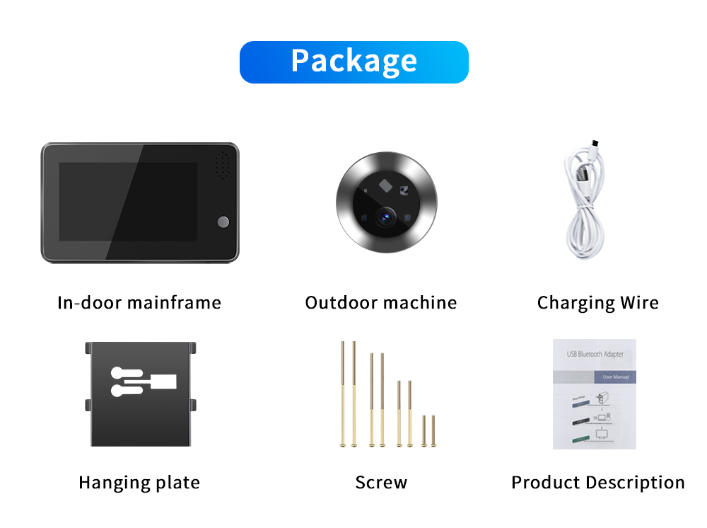 Bel Pintu WiFi Tuya Smartlife  - Home Security Video ulasan dan harga