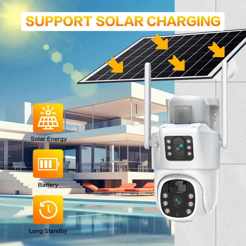 Kit Kamera Cctv NVR nirkabel,  - Camera Solar Wireless ulasan dan harga