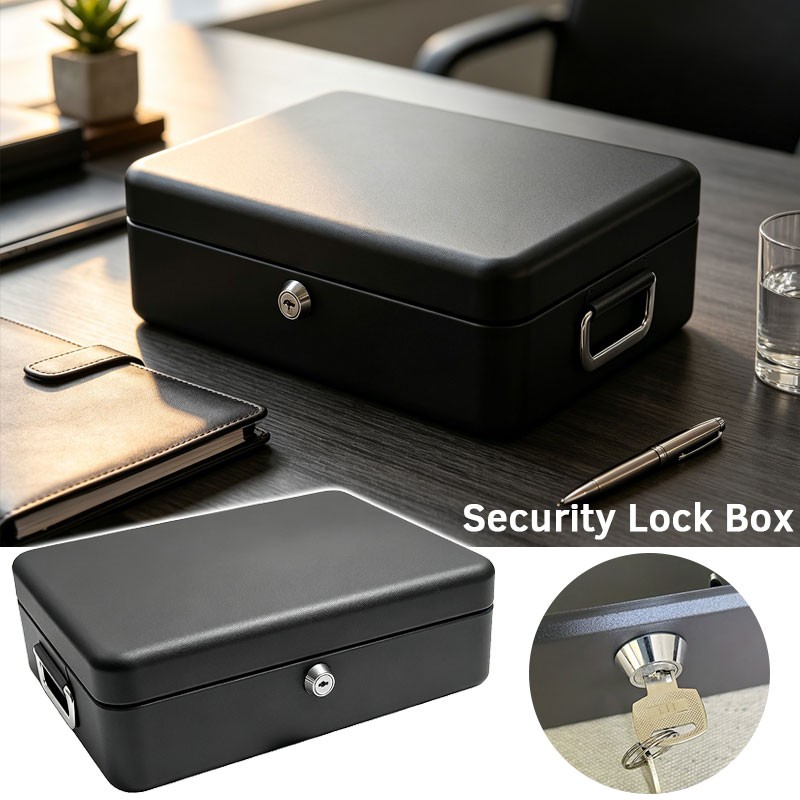 Kotak Pengaman Tahan Api Besar - Home Security Key Box ulasan dan harga
