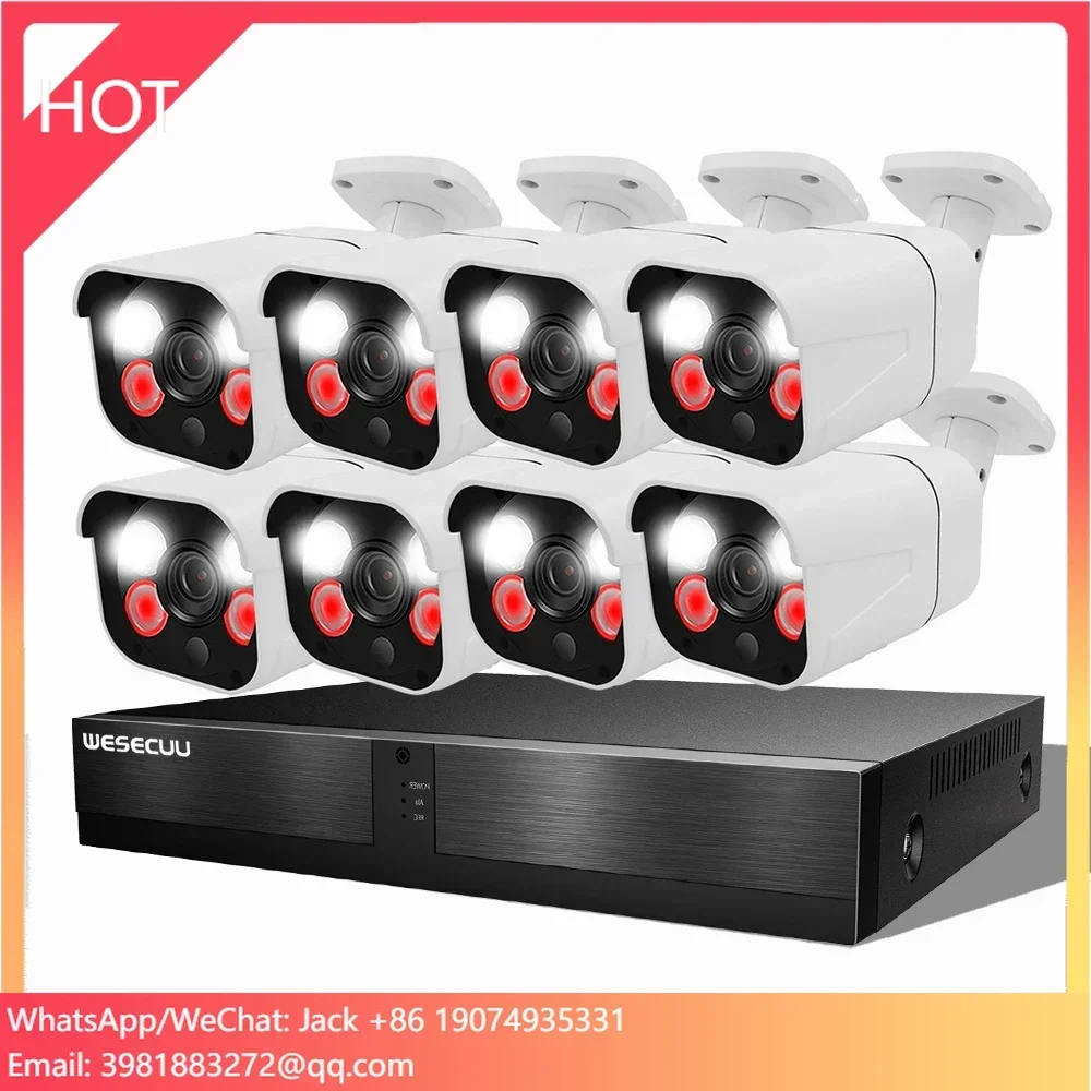 Produsen 5mp 4k 8mp 4 8 16 Cha - Home Security And Camera System ulasan dan harga