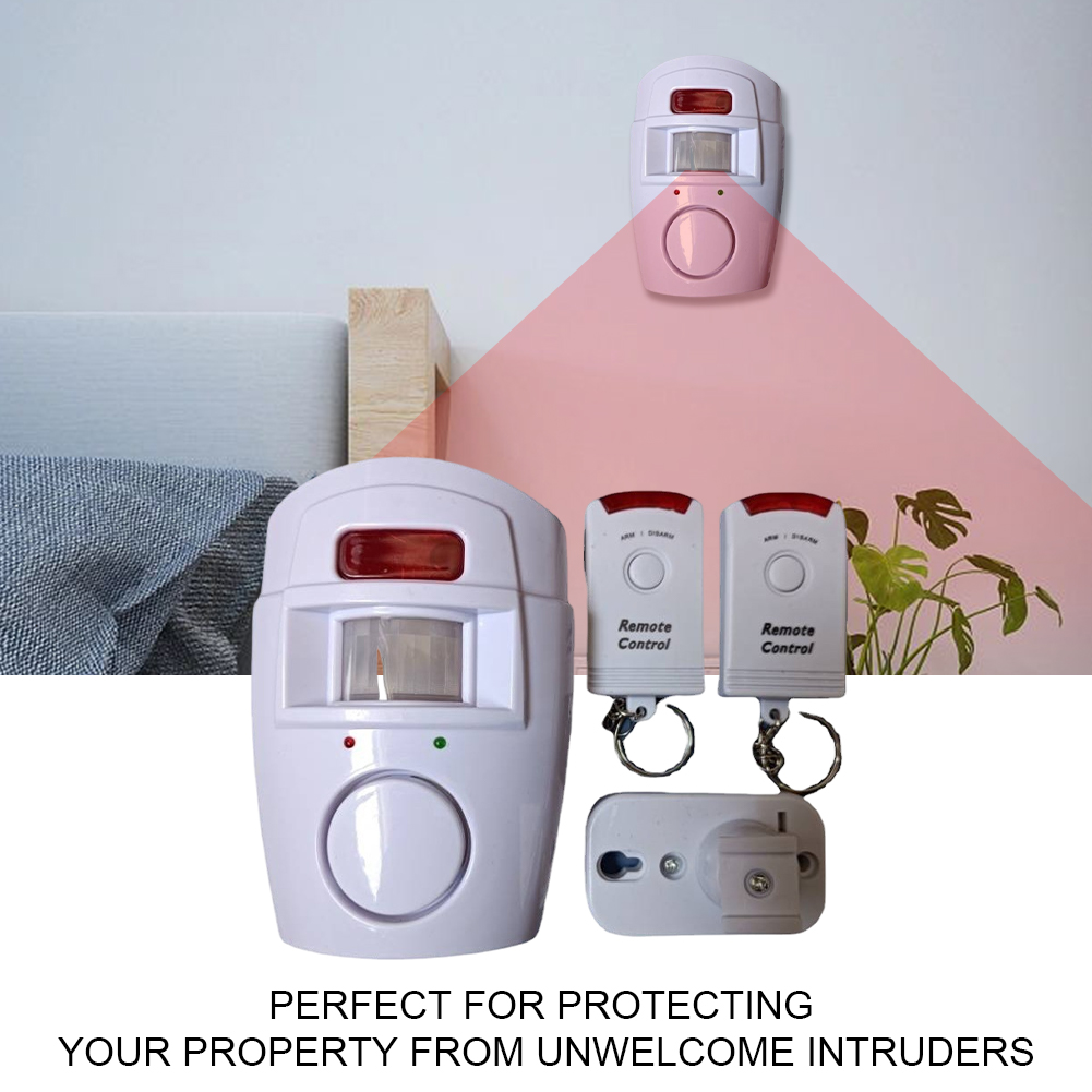 Alarm Sensor gerak nirkabel de - Home Security Battery ulasan dan harga