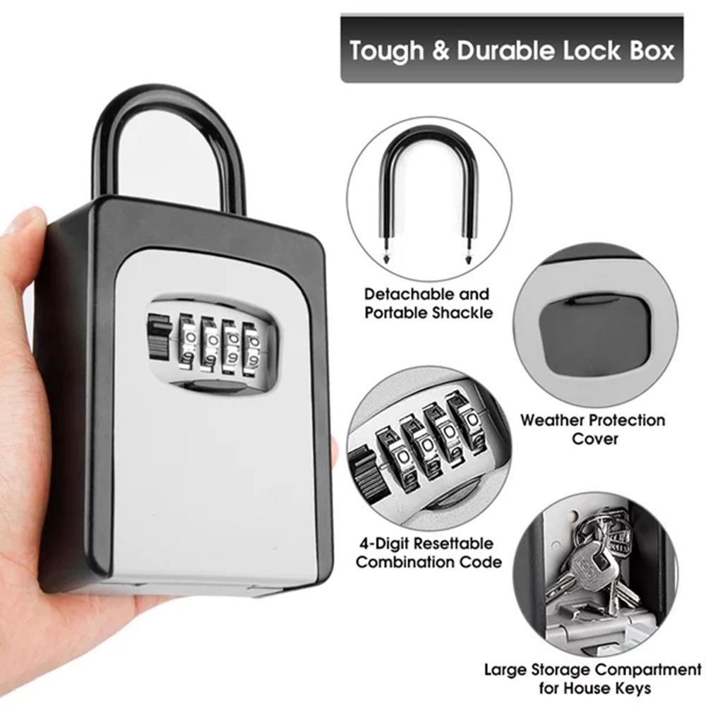 Kotak penyimpanan kunci Dindin - Home Security Key Box ulasan dan harga