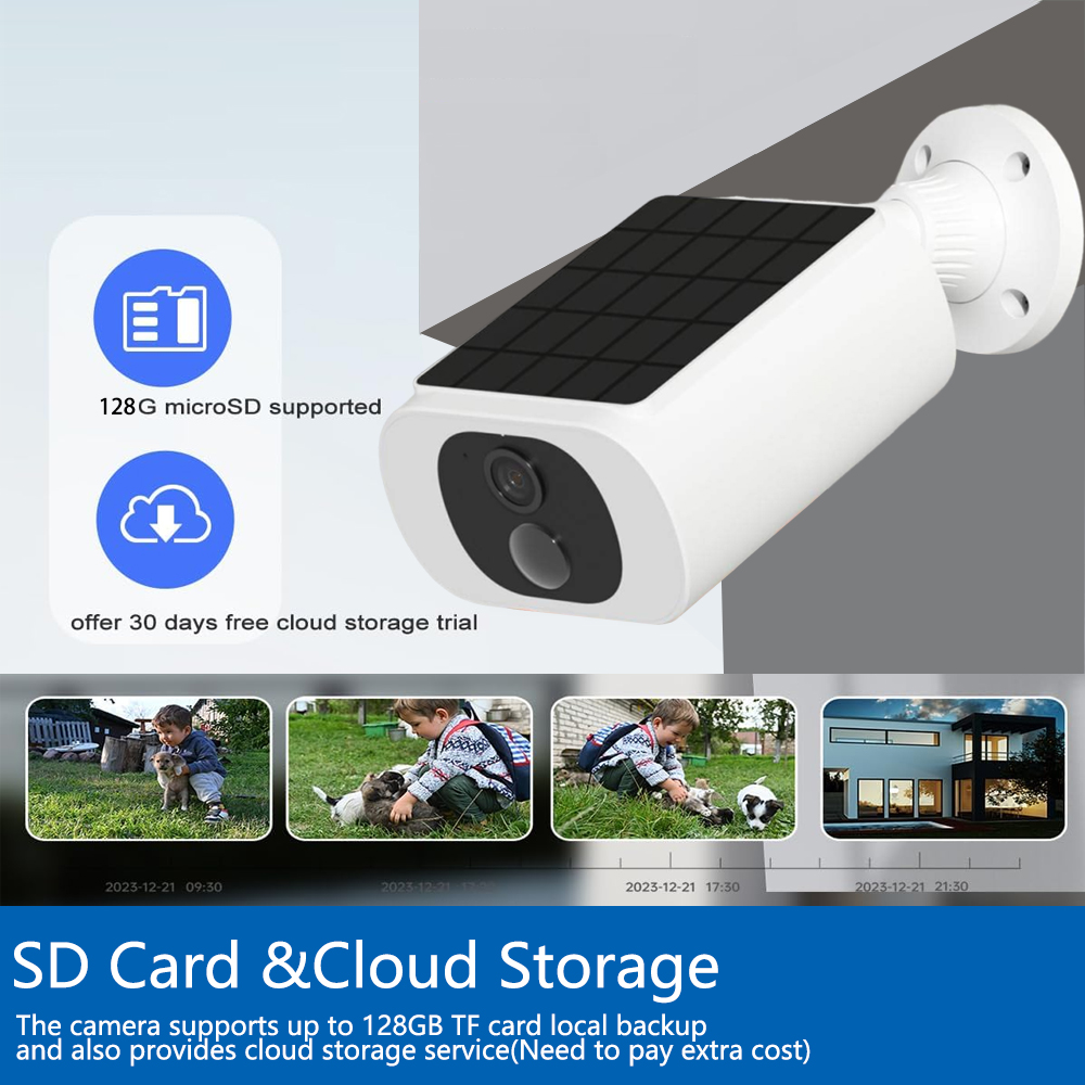 Kamera Keamanan Tenaga Surya T - Home Security Wireless Cameras ulasan dan harga
