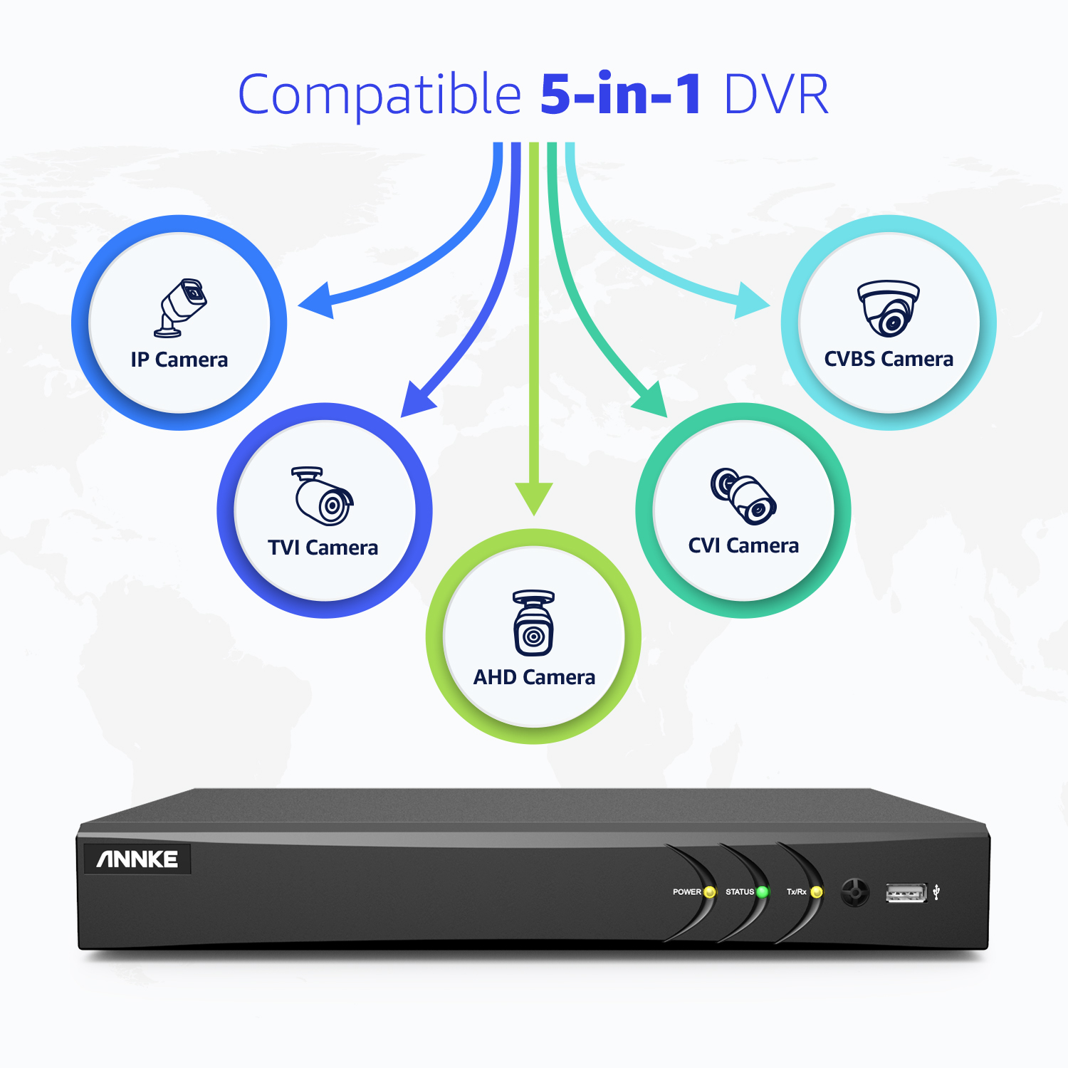 Annke 8CH 4K 8MP Untuk Pengawa - Home Security Recorder ulasan dan harga