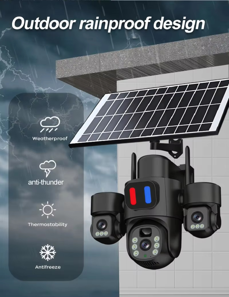 Kamera PTZ Tenaga Surya WIFI L - Camera Solar Wireless ulasan dan harga