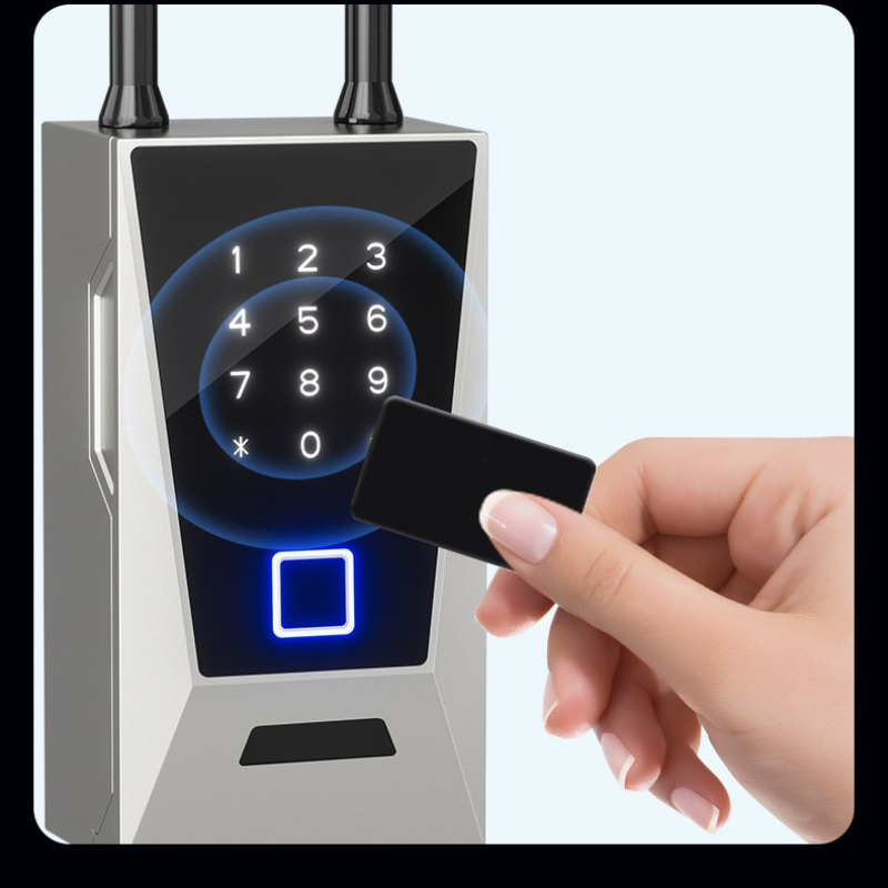 Kotak Kunci Kartu IC Sidik Jar - Home Security Key Box ulasan dan harga