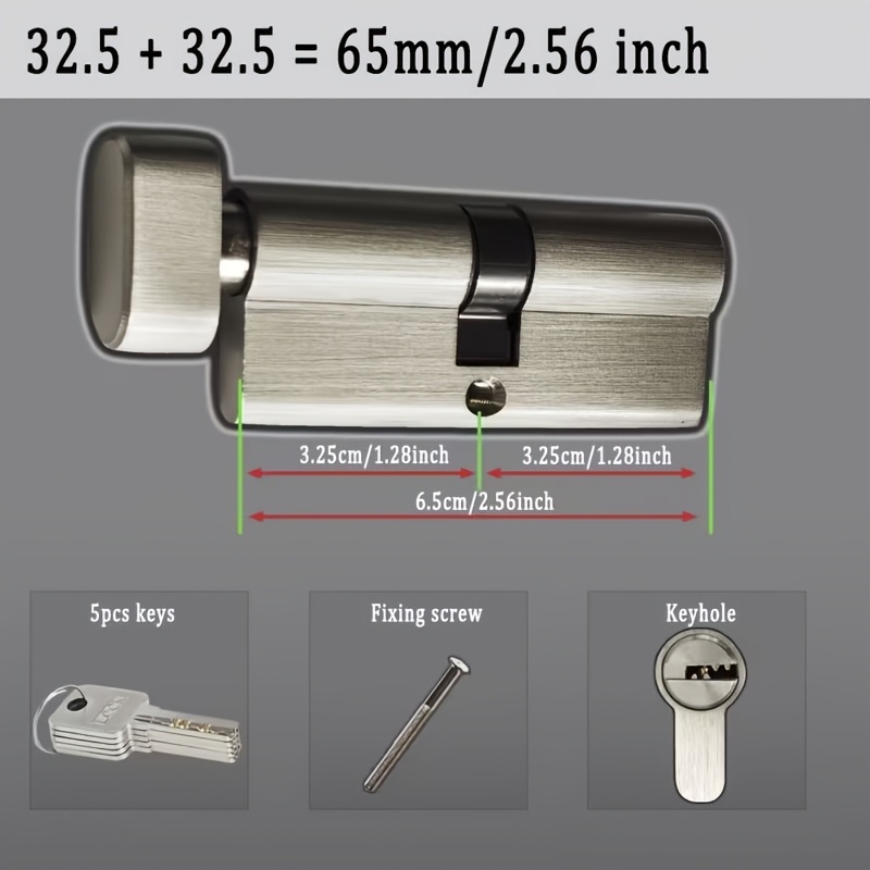 1 Buah Silinder Kunci Anti Mal - Home Security Essential ulasan dan harga