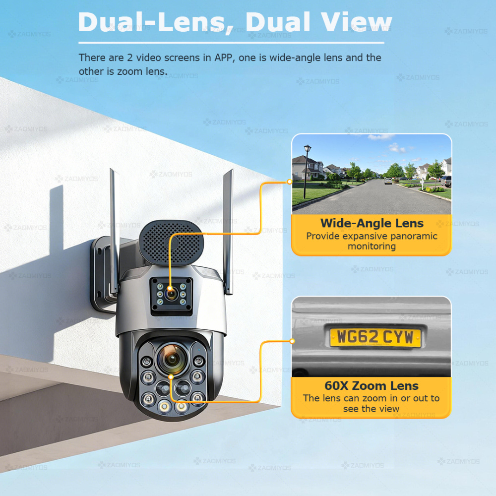Kamera Pengawas Luar Ruangan T - Home Security Battery ulasan dan harga