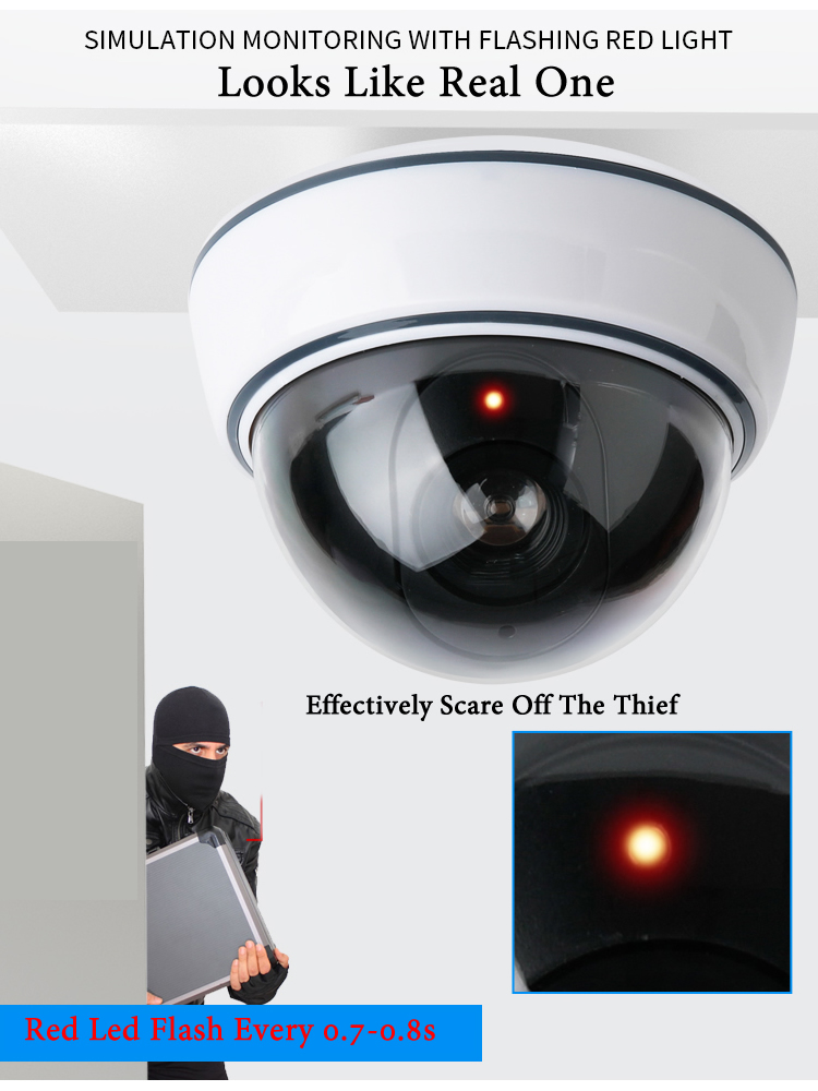 Kamera Kubah Palsu Hitam/Putih - Home Security And Camera System ulasan dan harga